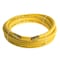 Continental 1/2" x 25' Yellow EPDM Rubber Air Hose, 250 PSI, 1/2" FNPSM x FNPSM HZY05030-25-41 - alternate 1